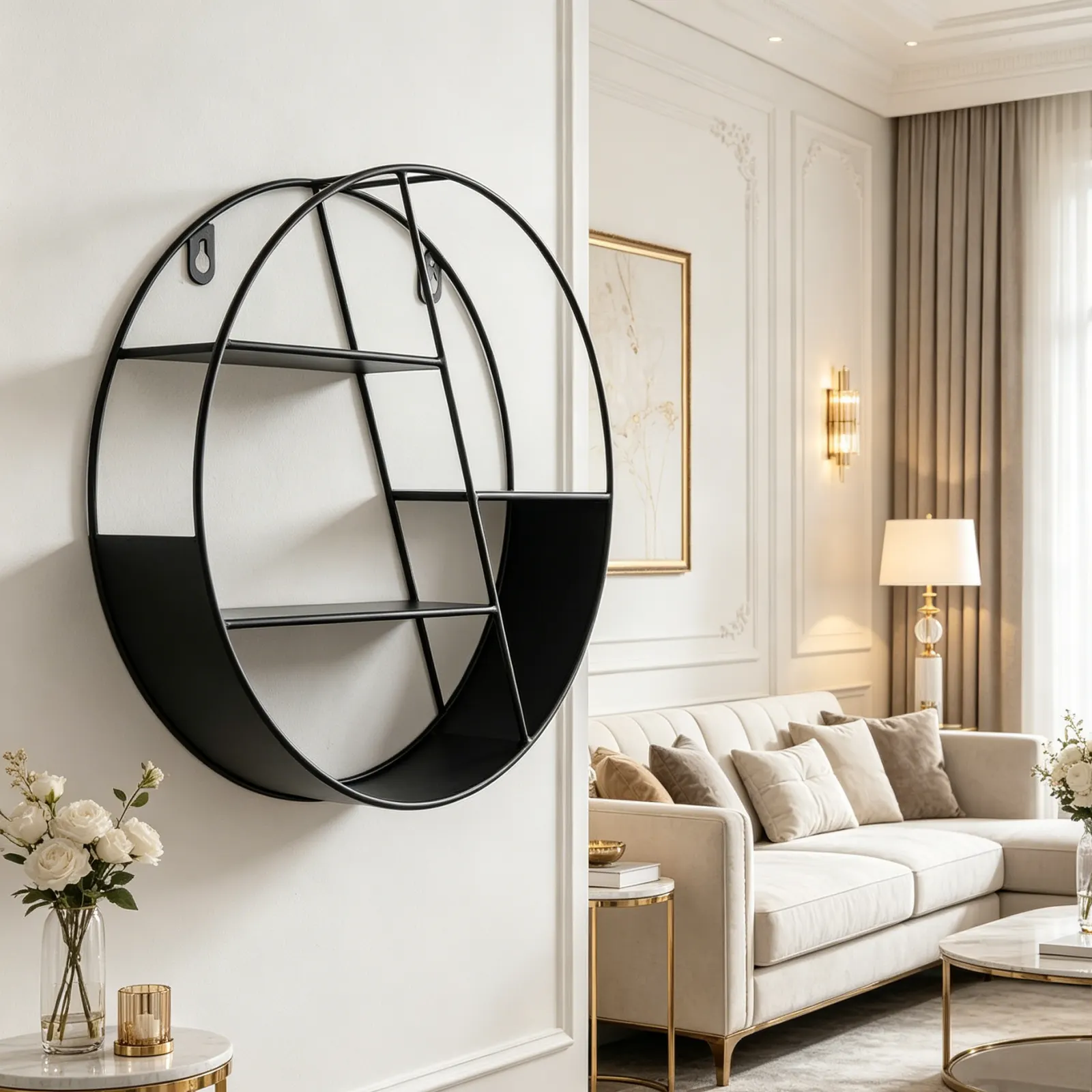 Punch-free storage shelf